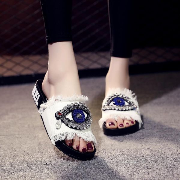 2019 women's slippers summer beach casual shoes girls crystal flat sandals slipper home outdoor fashion loafers mujer slides hot, Black
2019 women's slippers summer beach casual shoes girls crystal flat sandals slipper home outdoor fashion loafers mujer slides hot, Black