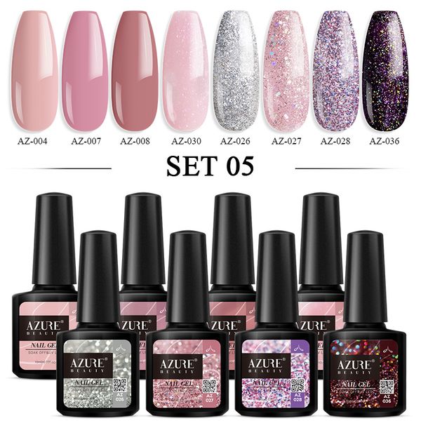 beauty 8pcs/lot glitter gel nail polish set nail art fashion color led gel polish soak off enamel long lasting, Red;pink
beauty 8pcs/lot glitter gel nail polish set nail art fashion color led gel polish soak off enamel long lasting, Red;pink