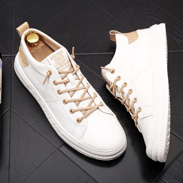 errfc new arrival fashion mens white casual comfort shoes med lace up round toe designer man leisure party show zapatos 44, Black
errfc new arrival fashion mens white casual comfort shoes med lace up round toe designer man leisure party show zapatos 44, Black
