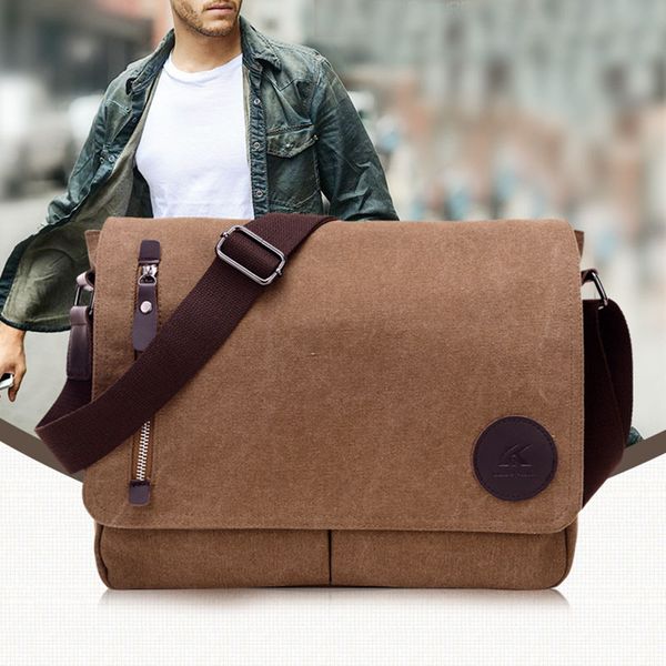 men vintage canvas schoolbag shoulder messenger bag lapbags c55
men vintage canvas schoolbag shoulder messenger bag lapbags c55
