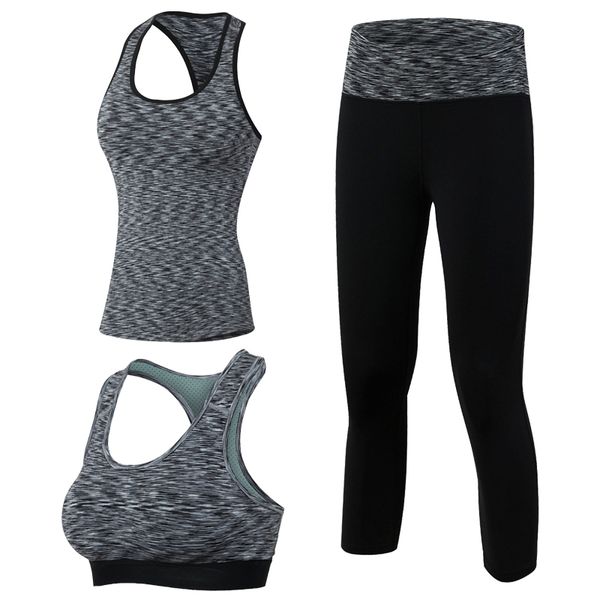 2017 new 3 pieces fitness quick dry compression workout sport suit tight run gym shorts sport bra tracksuit for women yoga set, White;red
2017 new 3 pieces fitness quick dry compression workout sport suit tight run gym shorts sport bra tracksuit for women yoga set, White;red