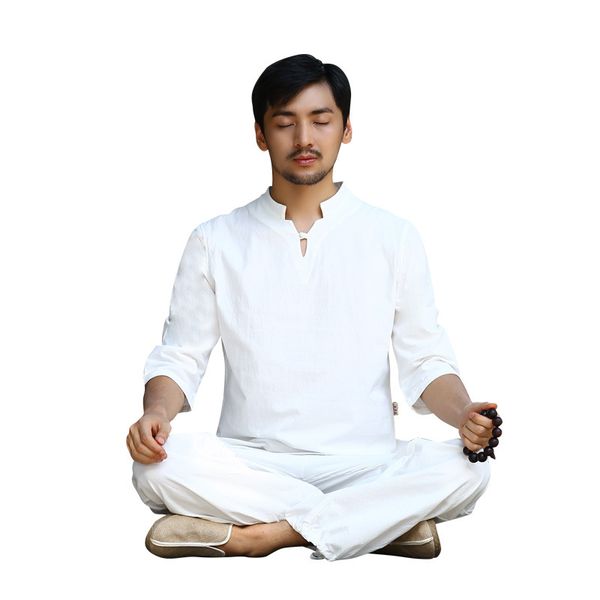spring men yoga set linen loose wide leg yoga pant shirts male martial arts tai chi uniform meditation suit casual set, White;red
spring men yoga set linen loose wide leg yoga pant shirts male martial arts tai chi uniform meditation suit casual set, White;red