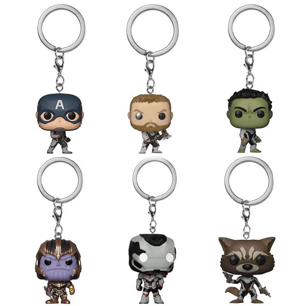 funko pop marvel avengers endgame action figures keychains toys 6 designs pvc avengers superhero hulk thanos dolls toys kids toys dhl mss283
funko pop marvel avengers endgame action figures keychains toys 6 designs pvc avengers superhero hulk thanos dolls toys kids toys dhl mss283