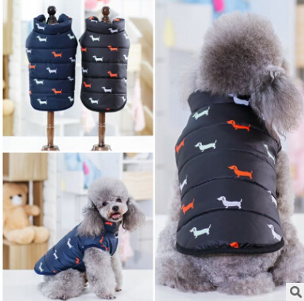 pet cotton vest dog padded coat autumn winter warm dog jacket puppy teddy clothes black deep blue
pet cotton vest dog padded coat autumn winter warm dog jacket puppy teddy clothes black deep blue