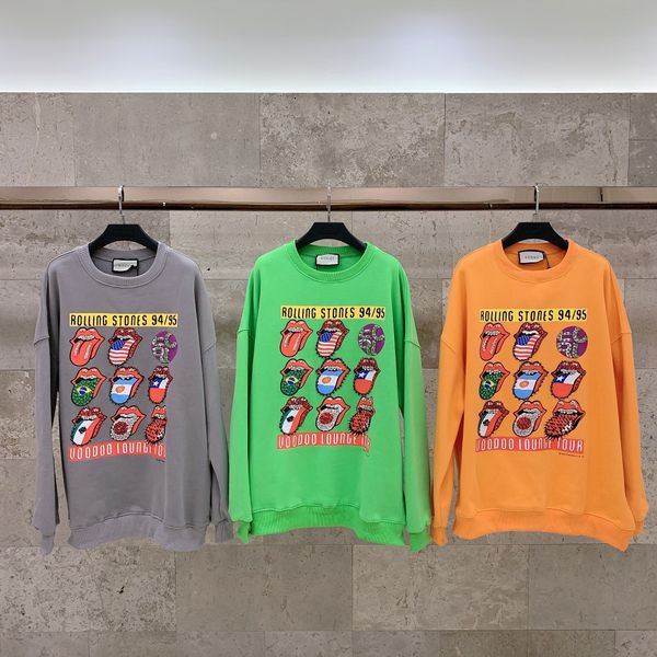 new luxurious brands design rolling stone drilling sweater pullover men women outdoor streetwear sweatshirt hoodies, Blue;black
new luxurious brands design rolling stone drilling sweater pullover men women outdoor streetwear sweatshirt hoodies, Blue;black