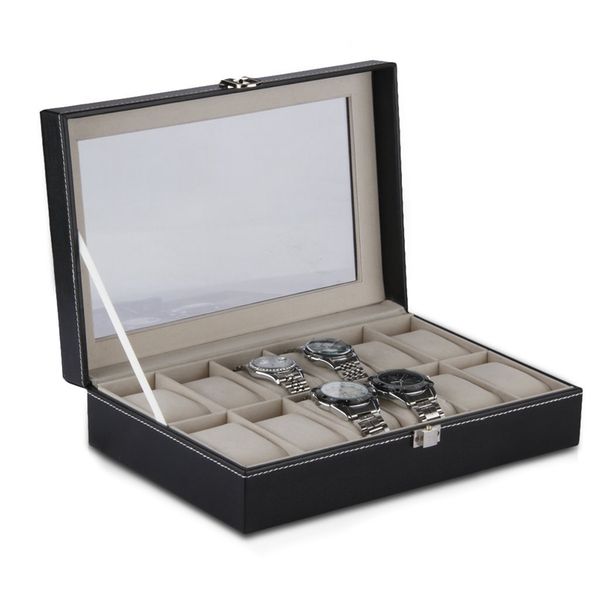 12 grid watch display case wrist watch storage box jewelry storage organizer other home storage organization
12 grid watch display case wrist watch storage box jewelry storage organizer other home storage organization