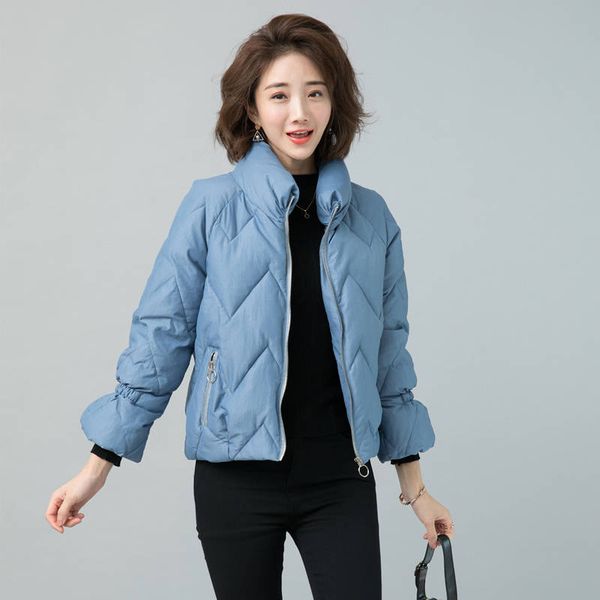 2019 new women's cotton jacket short casual versatile jacket fashion loose collar cotton simple atmosphere female c47, Tan;black
2019 new women's cotton jacket short casual versatile jacket fashion loose collar cotton simple atmosphere female c47, Tan;black