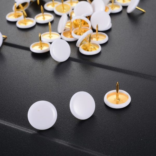 thumb tacks 300pcs/set, white plastic roundness push pins decorative tacks good for corkboard ing
thumb tacks 300pcs/set, white plastic roundness push pins decorative tacks good for corkboard ing