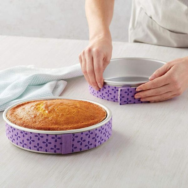 nice cake pan strips bake even strip belt bake even moist level baking tray anti-deformation strip cake baking tool
nice cake pan strips bake even strip belt bake even moist level baking tray anti-deformation strip cake baking tool