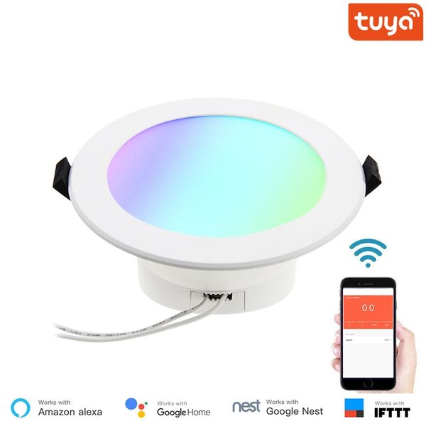 4-дюймовый Многоцветный полнофункциональный светодиодный светильник Smart Downlight Кр
4-дюймовый Многоцветный полнофункциональный светодиодный светильник Smart Downlight Кр