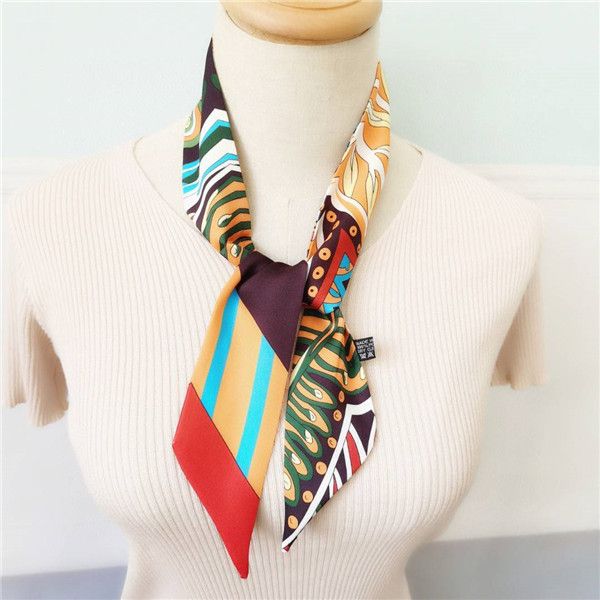 women's scarf men and women silk hair band fashion printed silk scarf fashion handbag decorative silk scarf 630, Blue;gray
women's scarf men and women silk hair band fashion printed silk scarf fashion handbag decorative silk scarf 630, Blue;gray