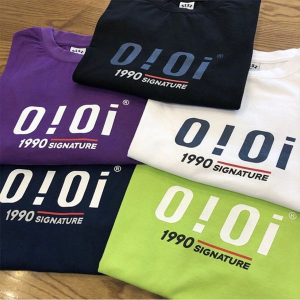 oi tide brand oi2019 early season casual multi-color loose all-match t-shirt for men and women, White
oi tide brand oi2019 early season casual multi-color loose all-match t-shirt for men and women, White