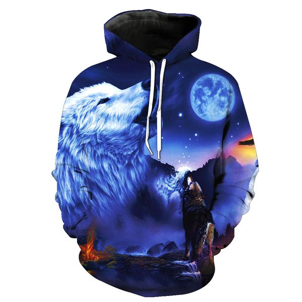 wolf print with cap pocket insert men's fashion with hat men's clothes sweatshirts, Black
wolf print with cap pocket insert men's fashion with hat men's clothes sweatshirts, Black