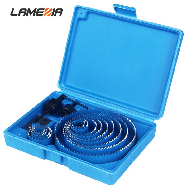 lamezia 19-127mm hole cutter hole saw wood metal drilling power tool core drill mandrels bits woodworking cutting set kit
lamezia 19-127mm hole cutter hole saw wood metal drilling power tool core drill mandrels bits woodworking cutting set kit