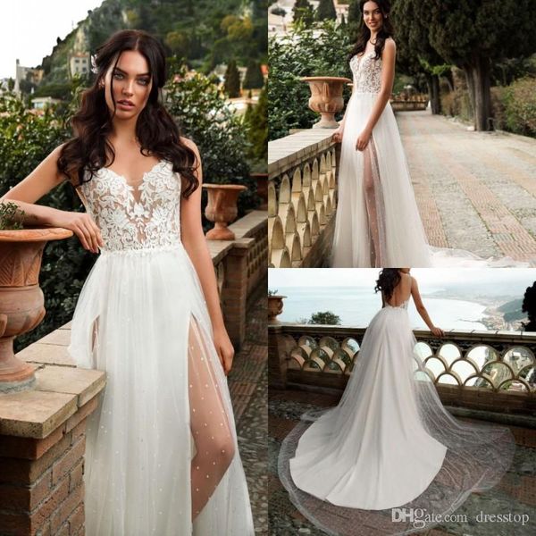 innocentia a line wedding dresses v neck garden lace bridal gowns thigh slit backless boho plus size wedding dress vestido de novia, White
innocentia a line wedding dresses v neck garden lace bridal gowns thigh slit backless boho plus size wedding dress vestido de novia, White