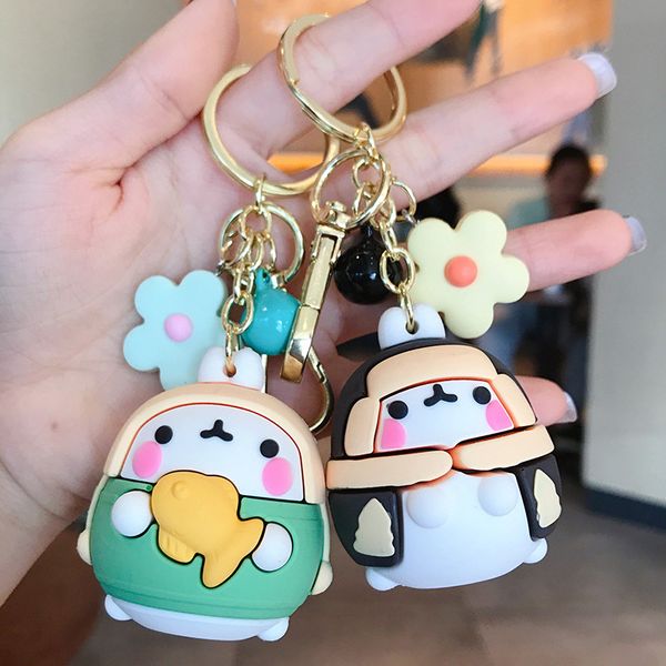 new cartoon mini doll keychain female epoxy cute donuts flower charm key chain bag pendant jewelry, Silver
new cartoon mini doll keychain female epoxy cute donuts flower charm key chain bag pendant jewelry, Silver