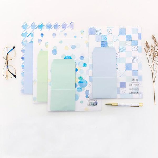 9 pcs/pack fresh 3 envelopes+ 6 letters animal grid dot water drop printed paper envelope letters set students stationery gifts
9 pcs/pack fresh 3 envelopes+ 6 letters animal grid dot water drop printed paper envelope letters set students stationery gifts
