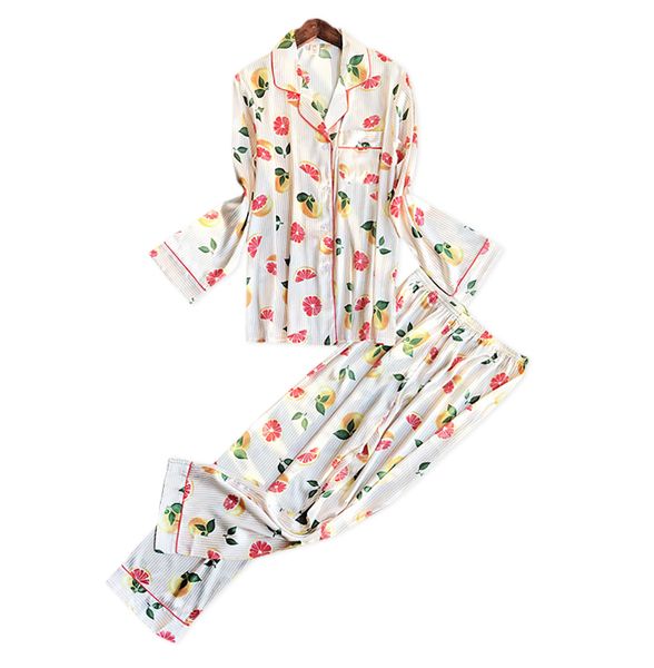 korea red pomelo satins silk pajamas sets women long sleeve pants pyjamas women sleepwear new fashion homewear women, Black;red
korea red pomelo satins silk pajamas sets women long sleeve pants pyjamas women sleepwear new fashion homewear women, Black;red