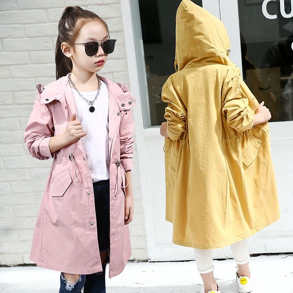 2018 spring new children's clothing 8 12 160 big girls x-long hooded trench coat children's fashion style cotton jacket, Blue;gray
2018 spring new children's clothing 8 12 160 big girls x-long hooded trench coat children's fashion style cotton jacket, Blue;gray