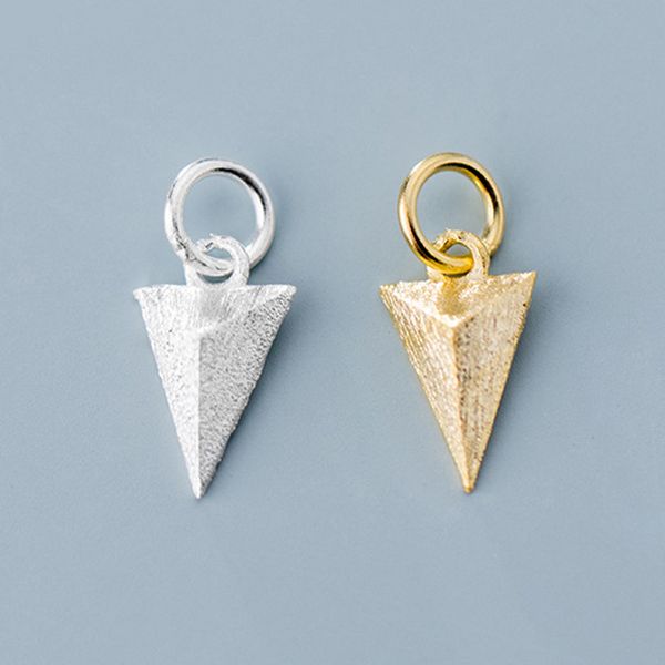 s925 silver wire drawing craftwork dangle charms 925 sterling silver bracelets triangle pendants diy jewelry findings supplier, Bronze;silver
s925 silver wire drawing craftwork dangle charms 925 sterling silver bracelets triangle pendants diy jewelry findings supplier, Bronze;silver