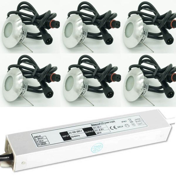 1w ip67 dc 12v mini led spot light 30 мм открытый водонепроницаемый прожектор для настенного напольного и лестничного освещения лампы ce roh
1w ip67 dc 12v mini led spot light 30 мм открытый водонепроницаемый прожектор для настенного напольного и лестничного освещения лампы ce roh