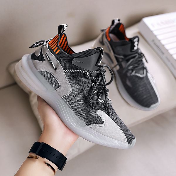 men's shoes 2020 summer new shoes breathable sports casual wild tide flying woven mesh, Black
men's shoes 2020 summer new shoes breathable sports casual wild tide flying woven mesh, Black