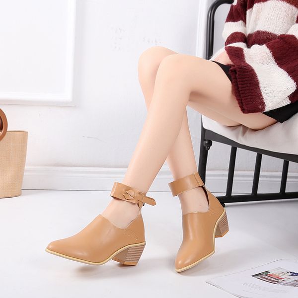 ladies high heels back zip single shoes women bow point pointed thick heel high heel short boots women fashion wild shoes, Black
ladies high heels back zip single shoes women bow point pointed thick heel high heel short boots women fashion wild shoes, Black