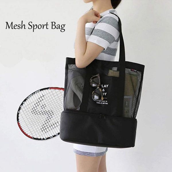canis 2 in 1 women mesh transparent bag double-layer heat preservation large picnic beach bags holiday beach park sports bags, Blue;pink
canis 2 in 1 women mesh transparent bag double-layer heat preservation large picnic beach bags holiday beach park sports bags, Blue;pink