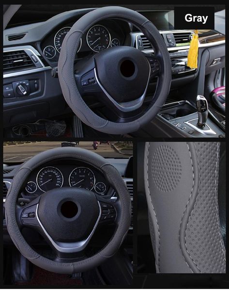 yfashion universal car leather steering-wheel cover anti-slip for 38cm/15" steering wheel
yfashion universal car leather steering-wheel cover anti-slip for 38cm/15" steering wheel