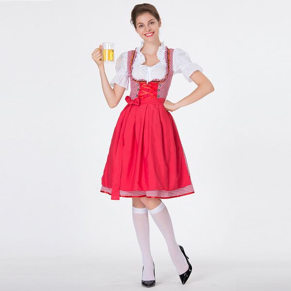 2019 женская октоберфест костюм баварского пива девочка drindl таверна дева платье смазливая сексуальный костюм высокого качества платье, Silver
2019 женская октоберфест костюм баварского пива девочка drindl таверна дева платье смазливая сексуальный костюм высокого качества платье, Silver