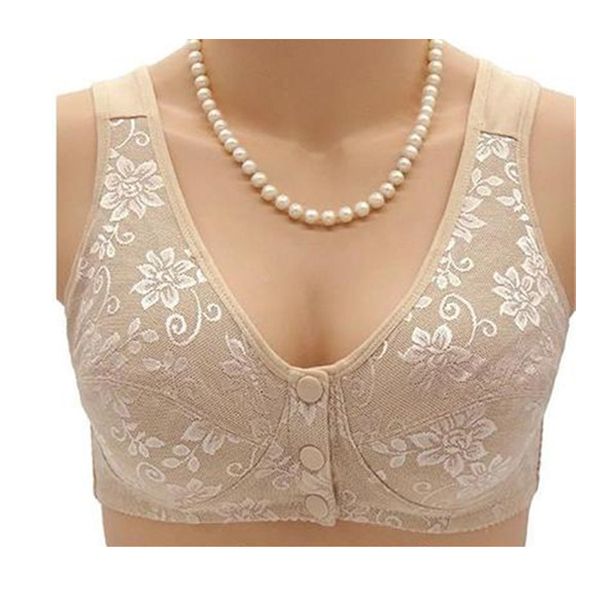 1pc wireless cotton bras for women mother lingerie lace front close t-back bra soft leisure comfortable underwear plus size bra, Red;black
1pc wireless cotton bras for women mother lingerie lace front close t-back bra soft leisure comfortable underwear plus size bra, Red;black
