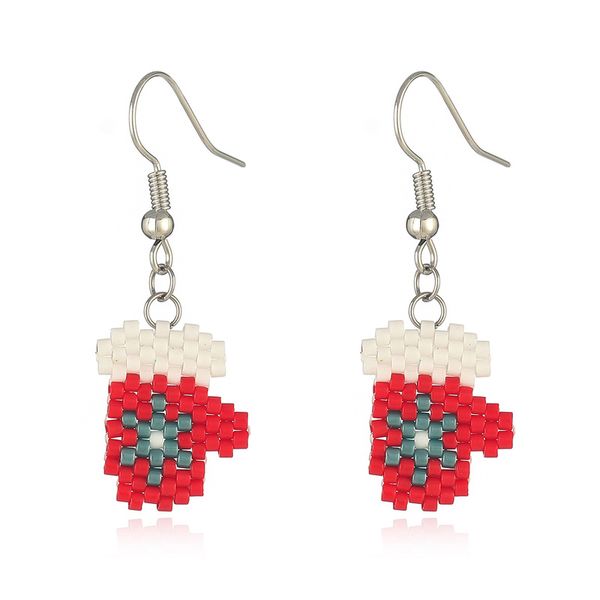 simple korean version of the rice beads earrings fashion earrings jewelry christmas children's gift decorative supplies, Silver
simple korean version of the rice beads earrings fashion earrings jewelry christmas children's gift decorative supplies, Silver