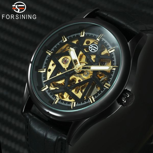 forsining fashion business mechanical watch men golden skeleton dial leather strap classic mens watches 2019, Slivery;brown
forsining fashion business mechanical watch men golden skeleton dial leather strap classic mens watches 2019, Slivery;brown