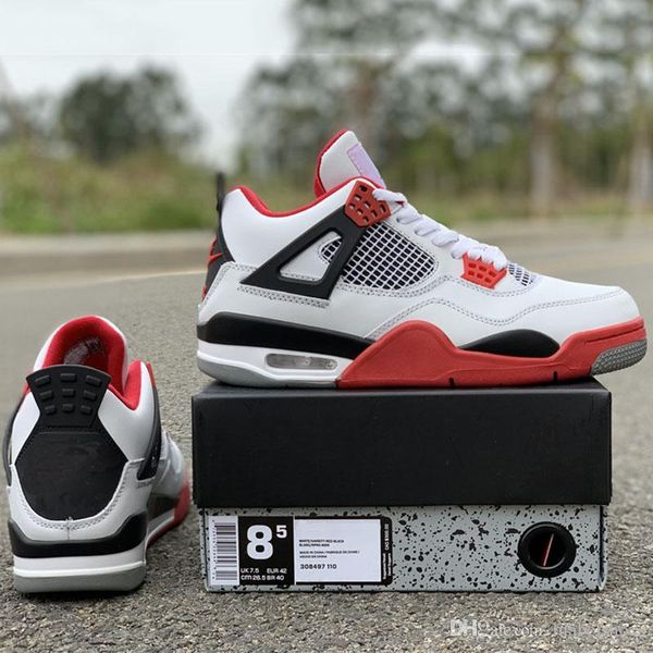 Updated NRG Basketball Shoes 4s White Red Classic Fashion Designer Mens Ourdoor Trainers TOP Quality Sport Shoes Size 7-13
Updated NRG Basketball Shoes 4s White Red Classic Fashion Designer Mens Ourdoor Trainers TOP Quality Sport Shoes Size 7-13