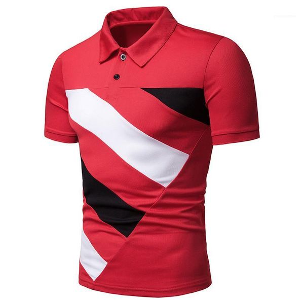 printed mens fashion short sleeve male tees luxury patchwork designer mens polos lapel neck contrast color, White;black
printed mens fashion short sleeve male tees luxury patchwork designer mens polos lapel neck contrast color, White;black