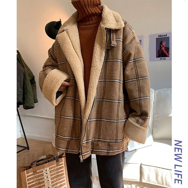 winter men's waterproof snow jackets thickening lamb loose coats lattice cotton-padded clothes keep warm parkas 3 color trench, Black
winter men's waterproof snow jackets thickening lamb loose coats lattice cotton-padded clothes keep warm parkas 3 color trench, Black