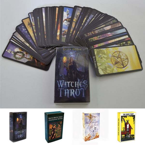 4 styles tarot cards witch rider smith waite shadowscapes tarot deck board game cards with colorful box english version ss178
4 styles tarot cards witch rider smith waite shadowscapes tarot deck board game cards with colorful box english version ss178