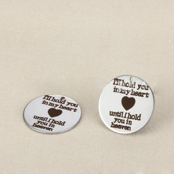 fashion accessories stainless steel silver round pendant engraved i'll hold you in my heart keepsake accessories jewelry, Blue;slivery
fashion accessories stainless steel silver round pendant engraved i'll hold you in my heart keepsake accessories jewelry, Blue;slivery