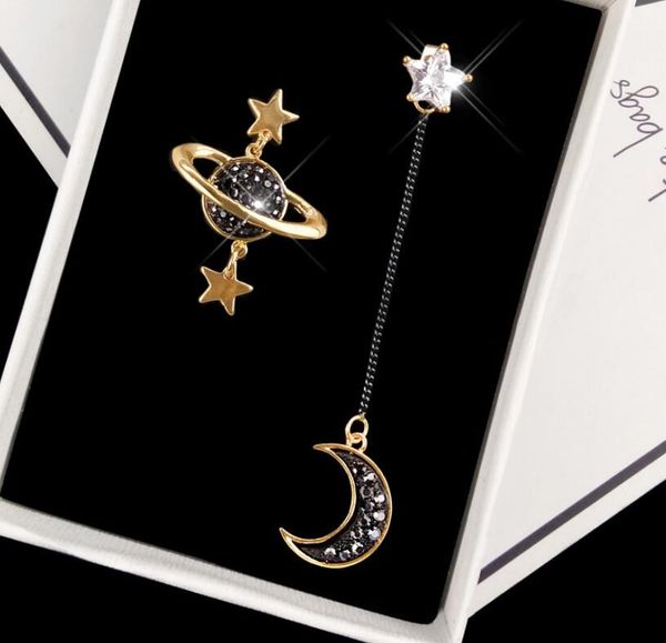 wholesale-star moon earring female personality temperament asymmetrical earrings fashion long earring pendant jewelry, Silver
wholesale-star moon earring female personality temperament asymmetrical earrings fashion long earring pendant jewelry, Silver
