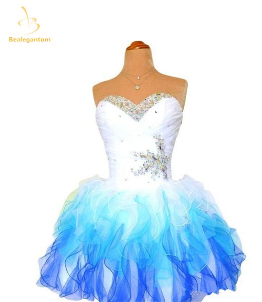 bealegantom custom made mini a-line short homecoming dresses 2019 with organza prom party dresses graduation dress qa1211, White;black
bealegantom custom made mini a-line short homecoming dresses 2019 with organza prom party dresses graduation dress qa1211, White;black