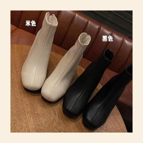 lady boots shoes boots-women booties woman 2019 low heel winter footwear luxury designer round toe zipper ladies rubber high, Black
lady boots shoes boots-women booties woman 2019 low heel winter footwear luxury designer round toe zipper ladies rubber high, Black
