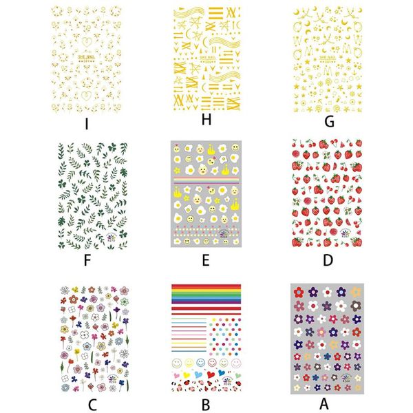 self-adhesive nail art diy sticker decals cute cartoon flower strawberry egg water slide tattoo manicure decorative, Black
self-adhesive nail art diy sticker decals cute cartoon flower strawberry egg water slide tattoo manicure decorative, Black