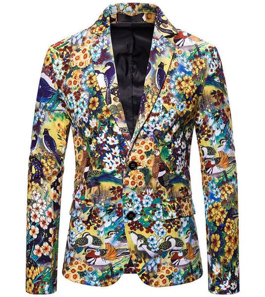 fashion mens blazer long sleeve single button mens print designer clothing autumn male apparel new arrival, White;black
fashion mens blazer long sleeve single button mens print designer clothing autumn male apparel new arrival, White;black