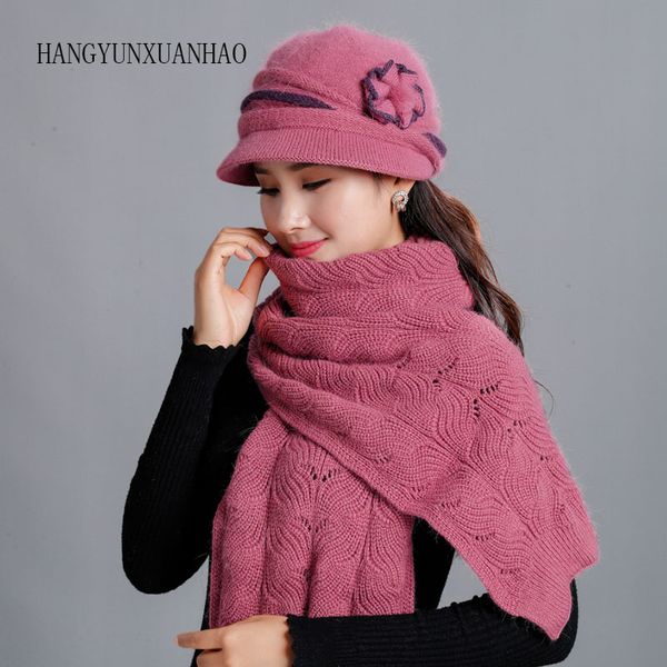 hangyunxuanhao wool fur women knitted hat fedora wide brim vintage fashion women hats winter neck warmer cap with scarf, Blue;gray
hangyunxuanhao wool fur women knitted hat fedora wide brim vintage fashion women hats winter neck warmer cap with scarf, Blue;gray