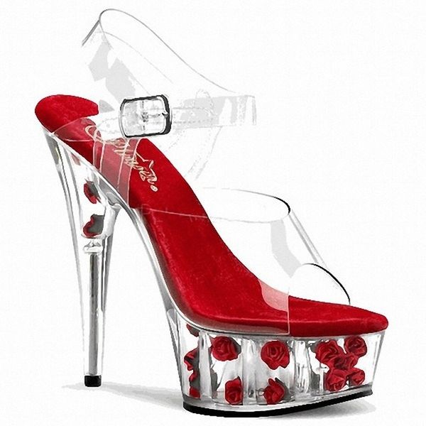 mclubgirl 15cm heels solid round head transparent rose crystal super high heel model walk show thick bottom sandals lyp, Black
mclubgirl 15cm heels solid round head transparent rose crystal super high heel model walk show thick bottom sandals lyp, Black