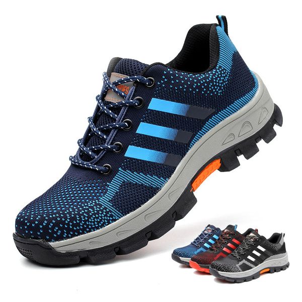 men's new lightweight breathable labor protection shoes anti-smash anti-piercing work shoes large size 48 safety men, Black
men's new lightweight breathable labor protection shoes anti-smash anti-piercing work shoes large size 48 safety men, Black