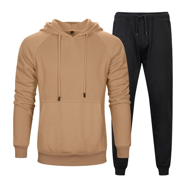 mens designer solid color tracksuits autumn winter loose hoodie long pants 2pcs sets fitness training active two pieces suits, Gray
mens designer solid color tracksuits autumn winter loose hoodie long pants 2pcs sets fitness training active two pieces suits, Gray