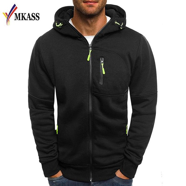 men's long sleeve hoodie sweatshirt spring autumn casual zip up outerwear sweatshirts sudaderas para hombre men clothes, Black
men's long sleeve hoodie sweatshirt spring autumn casual zip up outerwear sweatshirts sudaderas para hombre men clothes, Black