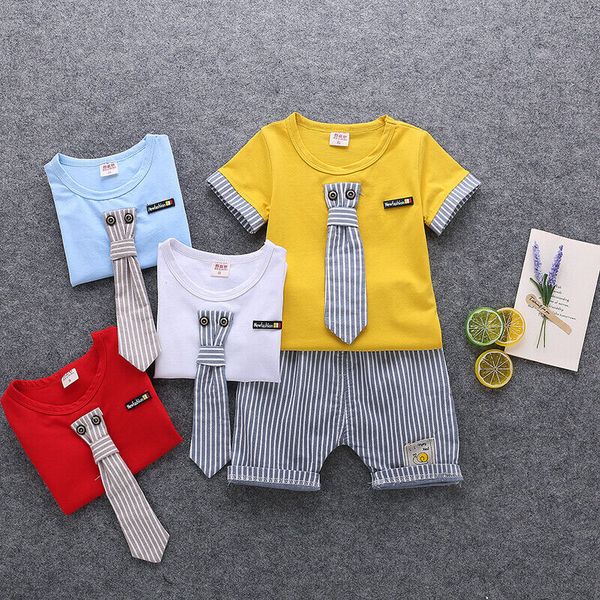 toddler kids baby boy gentleman clothes set 2pcs t shirt shorts formal outfit summer cute lovely creative infant clothing, White
toddler kids baby boy gentleman clothes set 2pcs t shirt shorts formal outfit summer cute lovely creative infant clothing, White