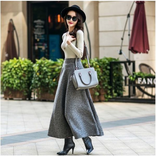 2020 new autumn winter elegant robe long party skirts korean women skirts bodycon high waist solid bandage vintage fw116, Black
2020 new autumn winter elegant robe long party skirts korean women skirts bodycon high waist solid bandage vintage fw116, Black
